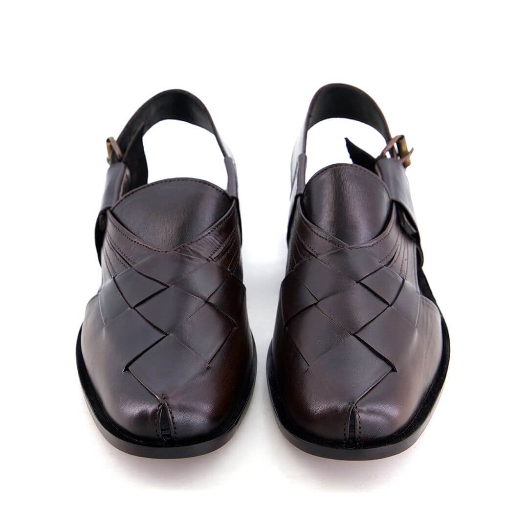 Regal Cut Pashwari 1003 by Coarix Leather – traditional hand-stitched detailing for unmatched comfort, durability, and timeless elegance.