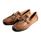 Leather Lace up Tan-1161