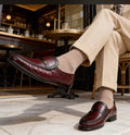 Royale Mehroon Loafers-027