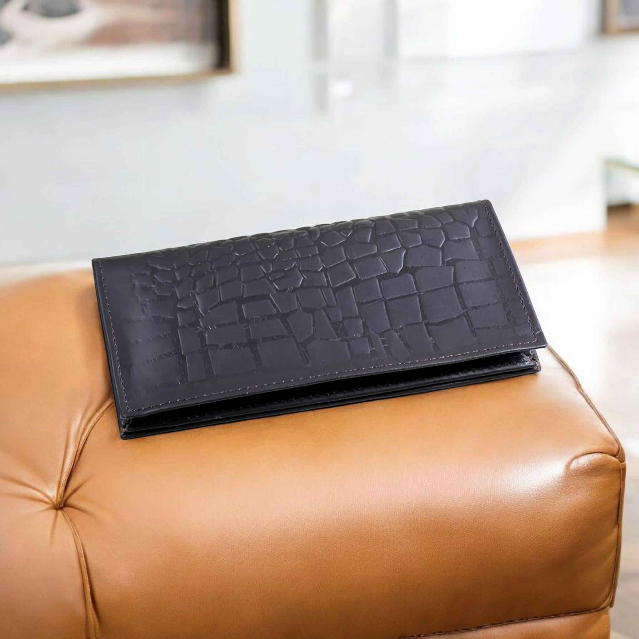 Stylish Purses bari dabi emobassed blk-6008
