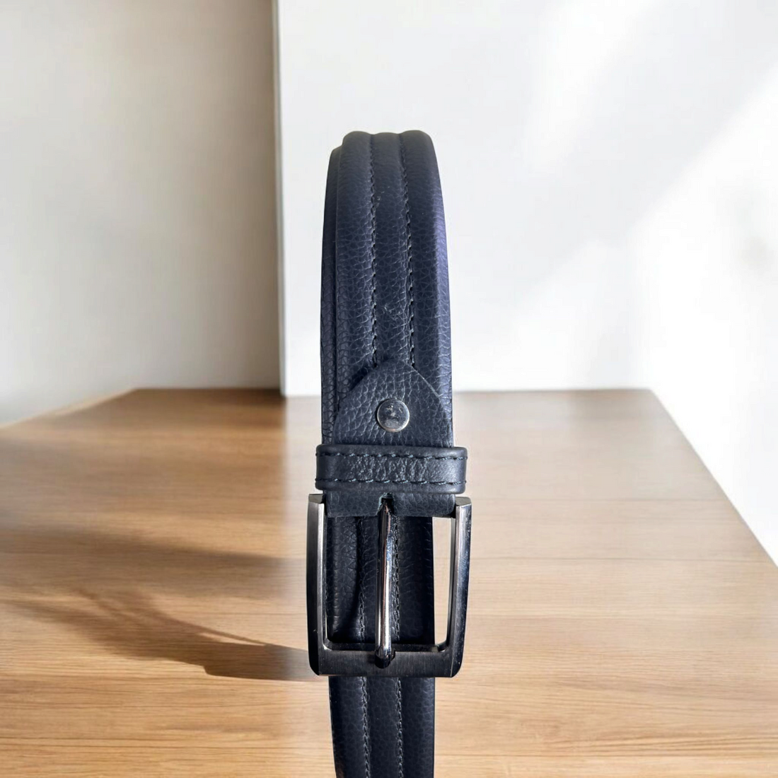 Leather Belt blk-6504