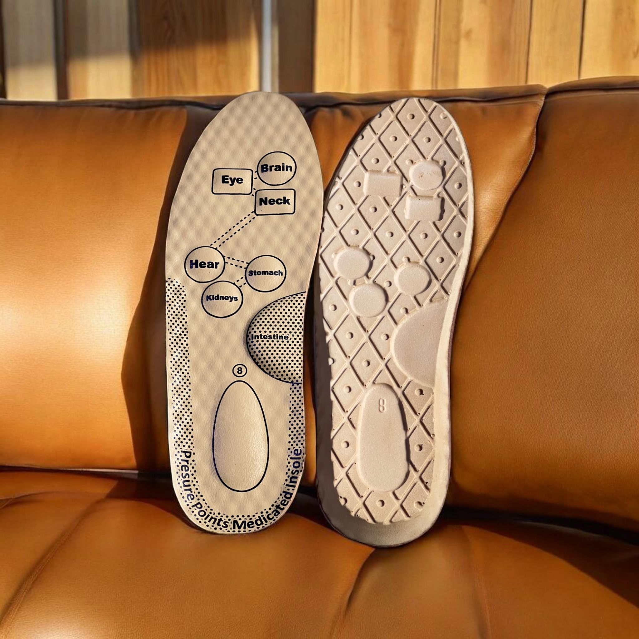 Madicated sole 2 Pair