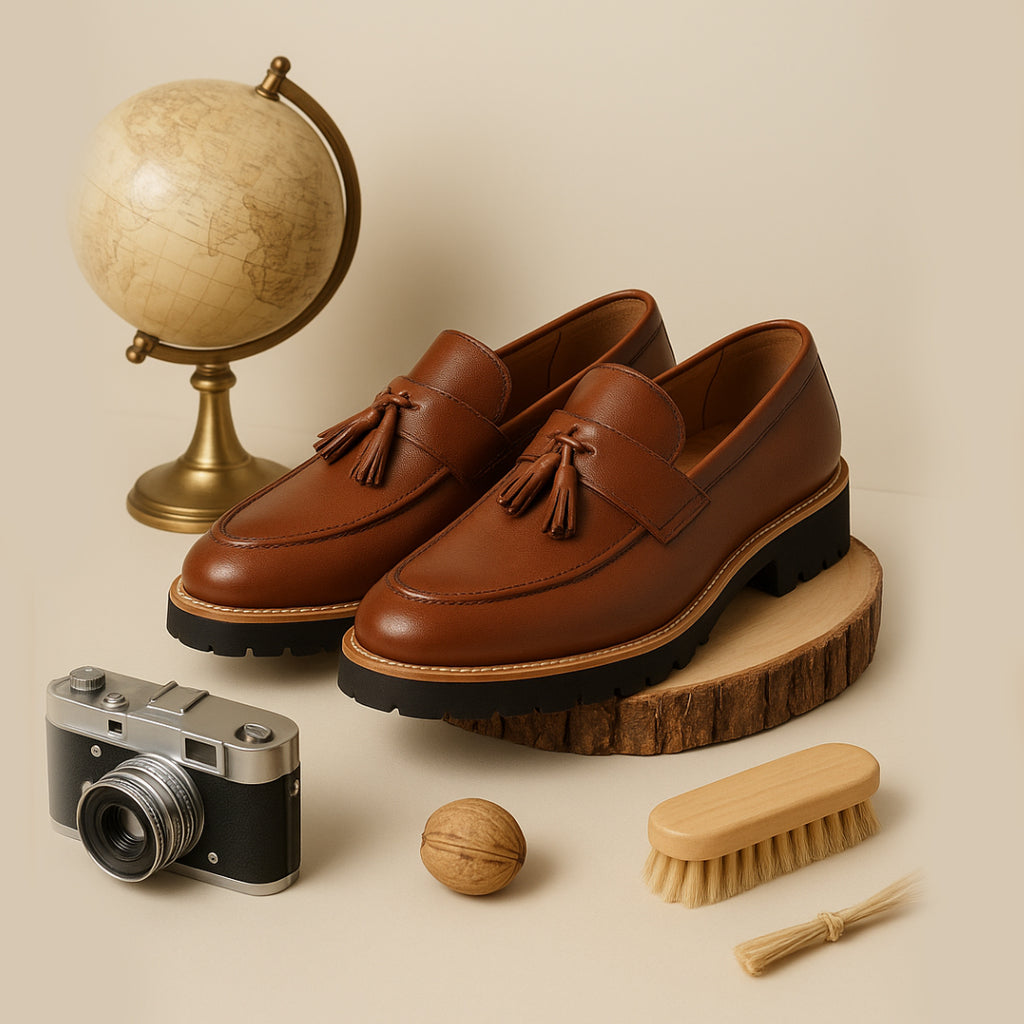 Casual Tassel Tan-020